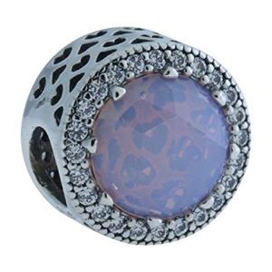 Radiant Hearts Charm, Opal Crystal PANDORA